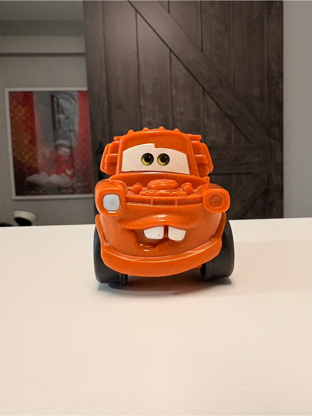 2011 Fisher Price Little People Tow Mater Wheelie from Disney Cars